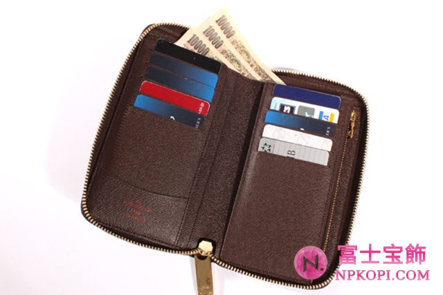 ルイヴィトンスーパーコピーダミエ ジッピーコンパクトウォレット 長財布 N60028